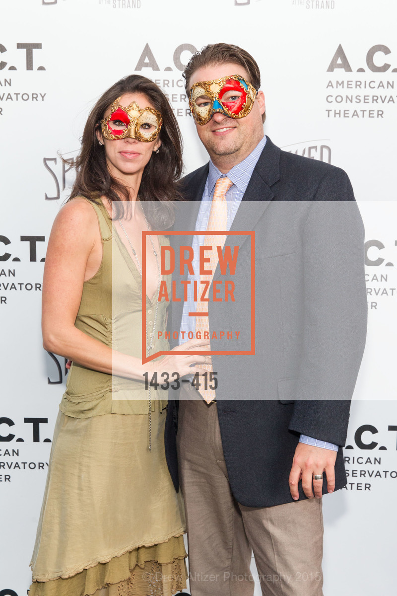 Raven Nielsen, Andrew Nielsen, SPOOKED AT THE STRAND Presented by the American Conservatory Theater, The Strand Theater. The Strand Theater, . 1127 Market Street, October 26th, 2015, Photo #1433-415 Raven Nielsen, Andrew Nielsen, Photo #1433-415