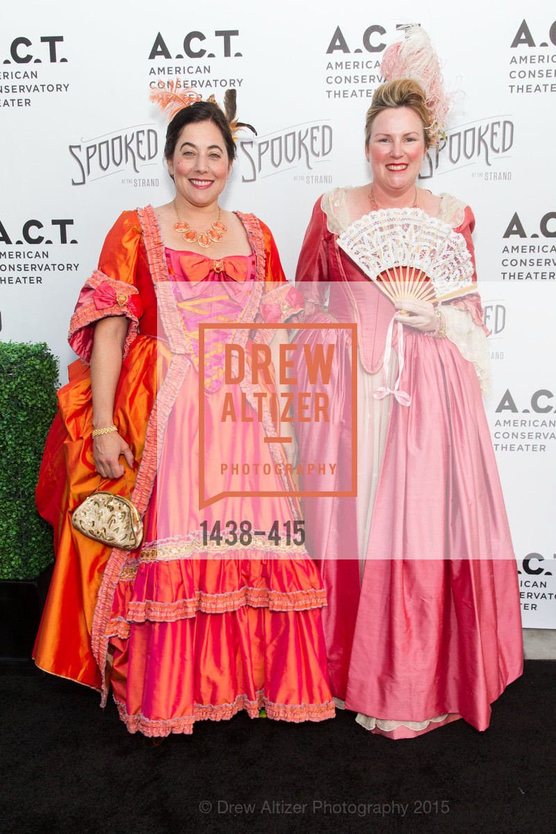 Diana Tauder, Christine Huhn, SPOOKED AT THE STRAND Presented by the American Conservatory Theater, The Strand Theater. The Strand Theater, . 1127 Market Street, October 26th, 2015, Photo #1438-415 Diana Tauder, Christine Huhn, Photo #1438-415