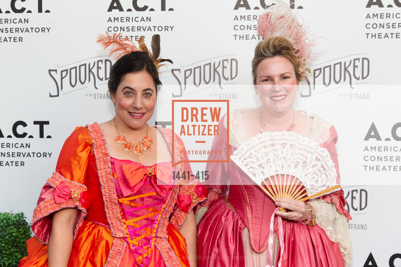 Diana Tauder, Christine Huhn, SPOOKED AT THE STRAND Presented by the American Conservatory Theater, The Strand Theater. The Strand Theater, . 1127 Market Street, October 26th, 2015, Photo #1441-415 Diana Tauder, Christine Huhn, Photo #1441-415