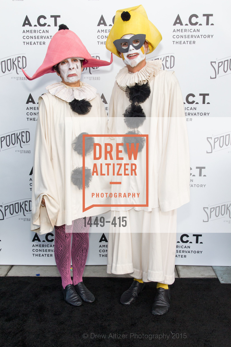 Patti Rueff, Rusty Rueff, SPOOKED AT THE STRAND Presented by the American Conservatory Theater, The Strand Theater. 1127 Market Street, October 26th, 2015,Drew Altizer, Drew Altizer Photography, full-service agency, private events, San Francisco photographer, photographer california