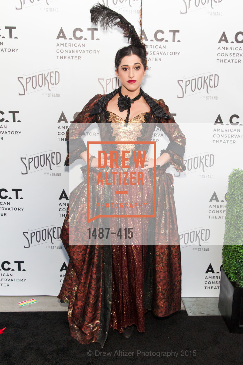 Jennifer Apple, SPOOKED AT THE STRAND Presented by the American Conservatory Theater, The Strand Theater. 1127 Market Street, October 26th, 2015