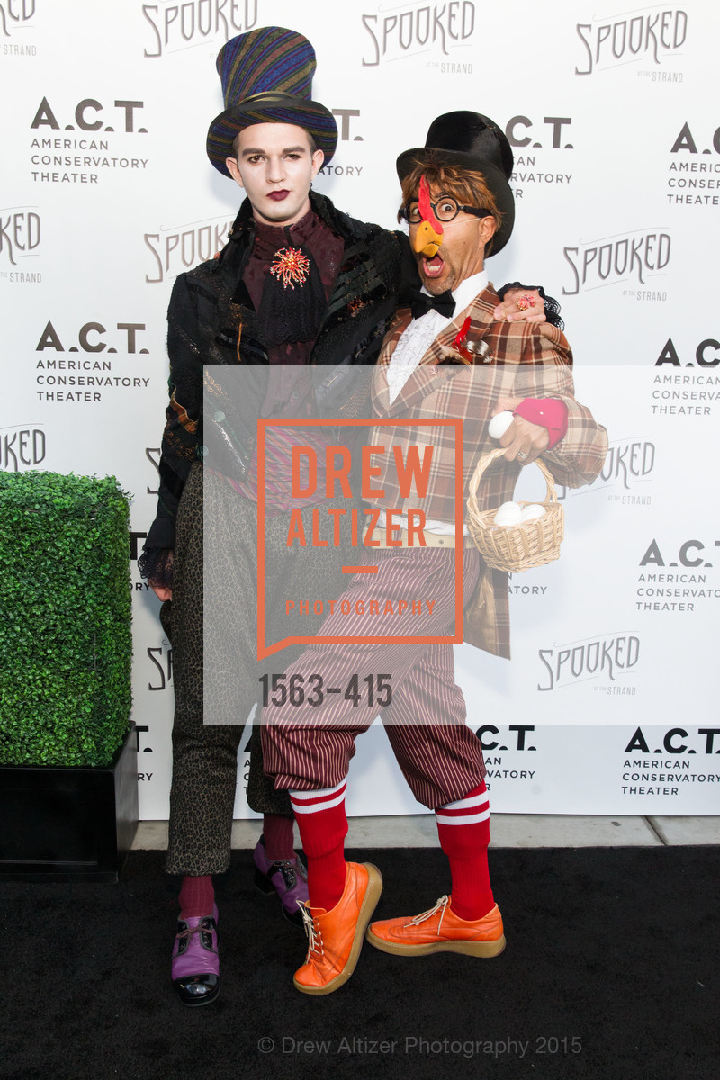 Albert Rubio, Steven Bischer, SPOOKED AT THE STRAND Presented by the American Conservatory Theater, The Strand Theater. 1127 Market Street, October 26th, 2015,Drew Altizer, Drew Altizer Photography, full-service agency, private events, San Francisco photographer, photographer california