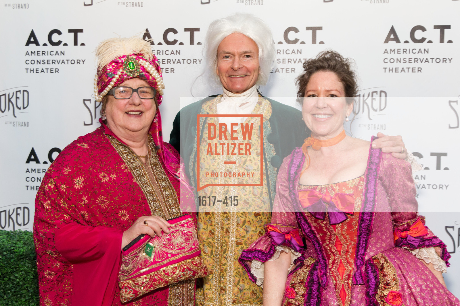 Linda Jo Fitz, Kirke Hasson, Nancy Sawyer Hasson, SPOOKED AT THE STRAND Presented by the American Conservatory Theater, The Strand Theater. 1127 Market Street, October 26th, 2015,Drew Altizer, Drew Altizer Photography, full-service agency, private events, San Francisco photographer, photographer california