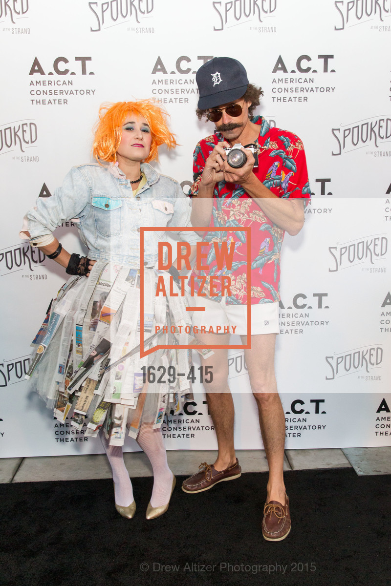 Cielle Taaffe, Patrick Spurgeon, SPOOKED AT THE STRAND Presented by the American Conservatory Theater, The Strand Theater. 1127 Market Street, October 26th, 2015
