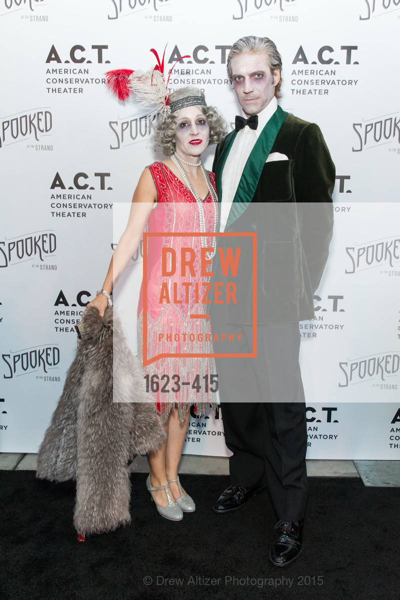 Tiffanie DeBartolo, Scott Schumaker, SPOOKED AT THE STRAND Presented by the American Conservatory Theater, The Strand Theater. 1127 Market Street, October 26th, 2015,Drew Altizer, Drew Altizer Photography, full-service agency, private events, San Francisco photographer, photographer california
