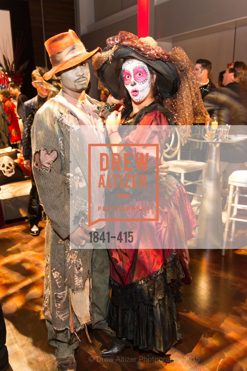 Kadeem Harris, Beatriz Miranda Torres, SPOOKED AT THE STRAND Presented by the American Conservatory Theater, The Strand Theater. The Strand Theater, . 1127 Market Street, October 26th, 2015, Photo #1841-415 Kadeem Harris, Beatriz Miranda Torres, Photo #1841-415
