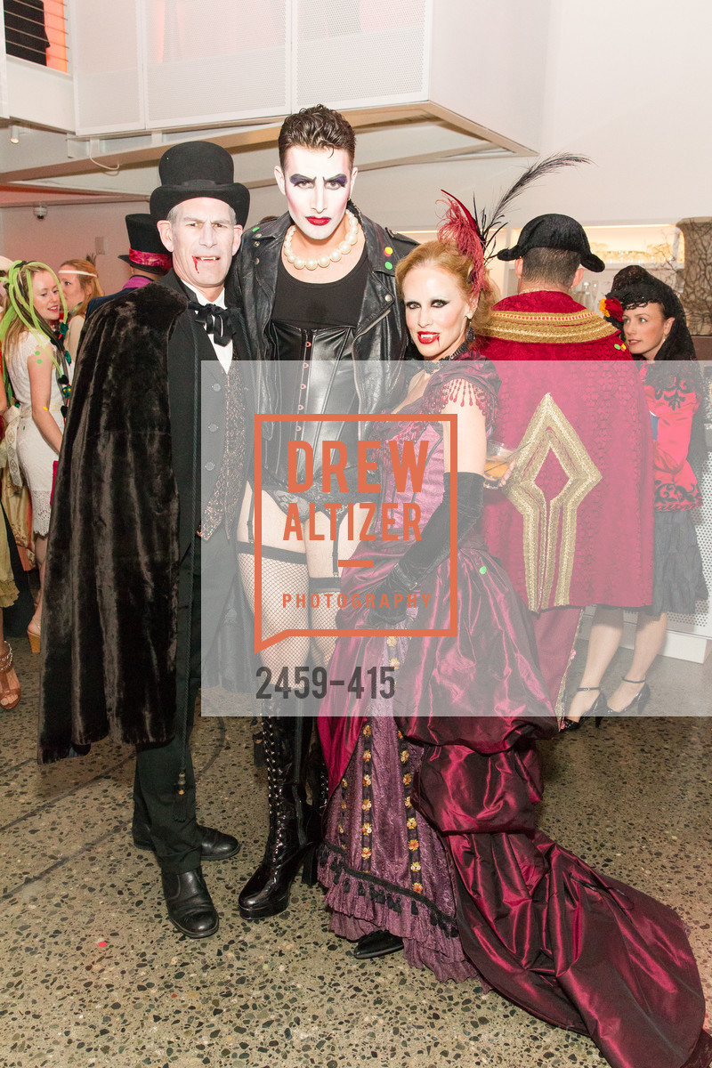 Chris Hollenbeck, Justin Genna, Holly Hollenbeck, SPOOKED AT THE STRAND Presented by the American Conservatory Theater, The Strand Theater. 1127 Market Street, October 26th, 2015,Drew Altizer, Drew Altizer Photography, full-service agency, private events, San Francisco photographer, photographer california