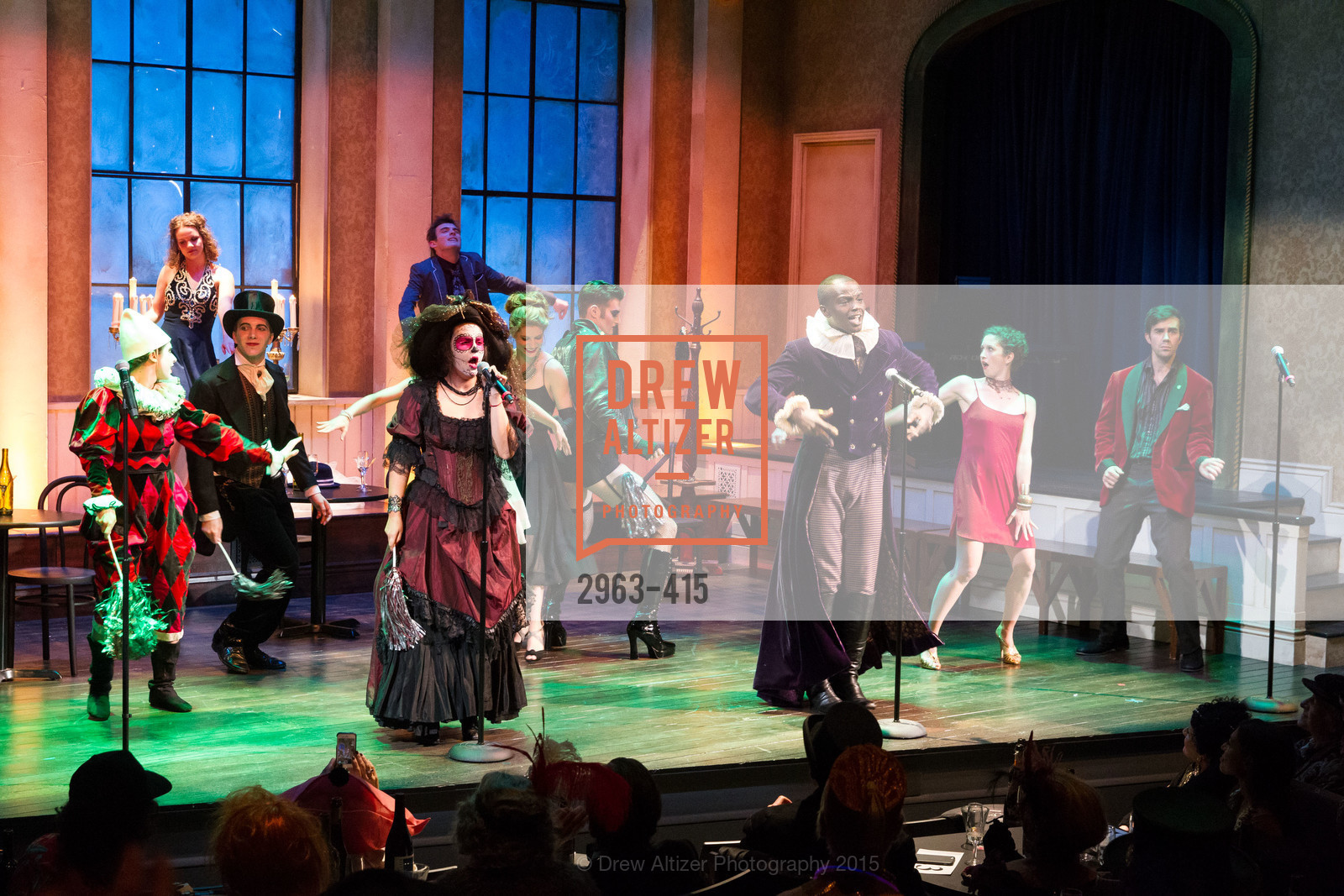Performance, SPOOKED AT THE STRAND Presented by the American Conservatory Theater, The Strand Theater. 1127 Market Street, October 26th, 2015,Drew Altizer, Drew Altizer Photography, full-service agency, private events, San Francisco photographer, photographer california