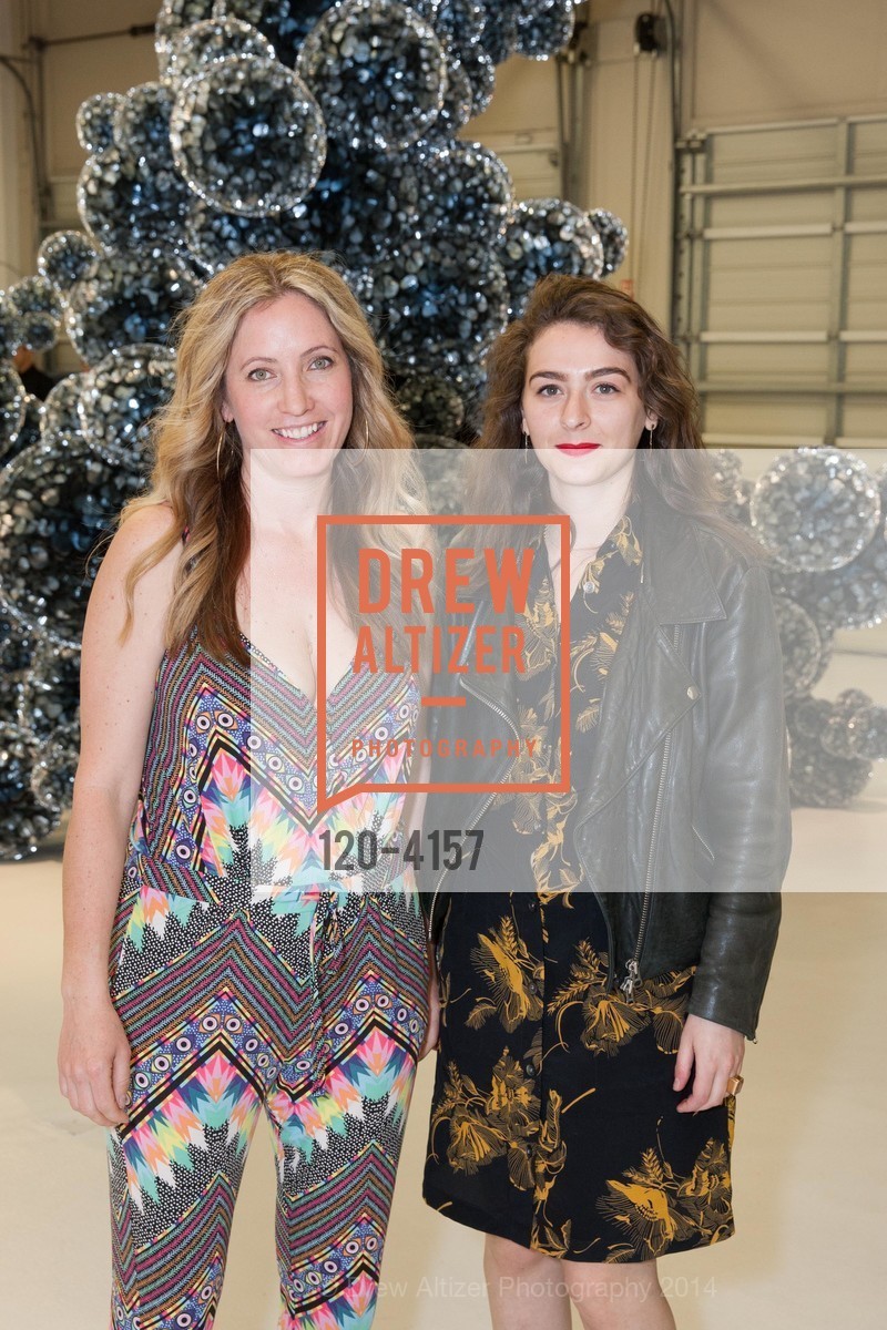 Claire Watkins, Eva Lewitt, PACE GALLERY, Menlo Park Presents Tara Donovan's Exhibit, US, May 21st, 2014, Photo #120-4157 Claire Watkins, Eva Lewitt, Photo #120-4157