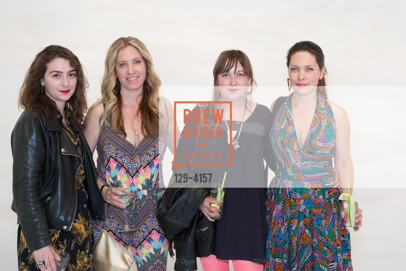 Eva Lewitt, Claire Watkins, Haley Hughes, Muir Hughes, PACE GALLERY, Menlo Park Presents Tara Donovan's Exhibit, US, May 21st, 2014, Photo #129-4157 Eva Lewitt, Claire Watkins, Haley Hughes, Muir Hughes, Photo #129-4157