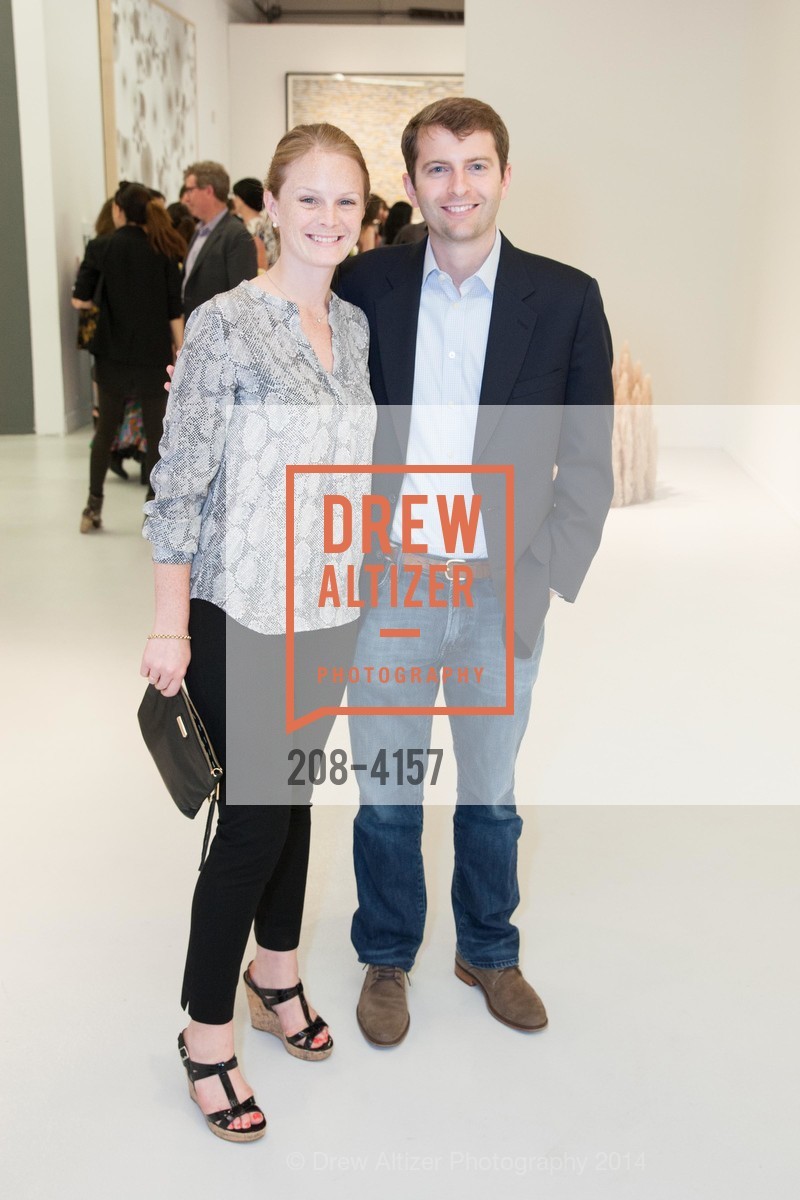 Charlie Adamski, Jory Caulkins, PACE GALLERY, Menlo Park Presents Tara Donovan's Exhibit, US, May 21st, 2014, Photo #208-4157 Charlie Adamski, Jory Caulkins, Photo #208-4157