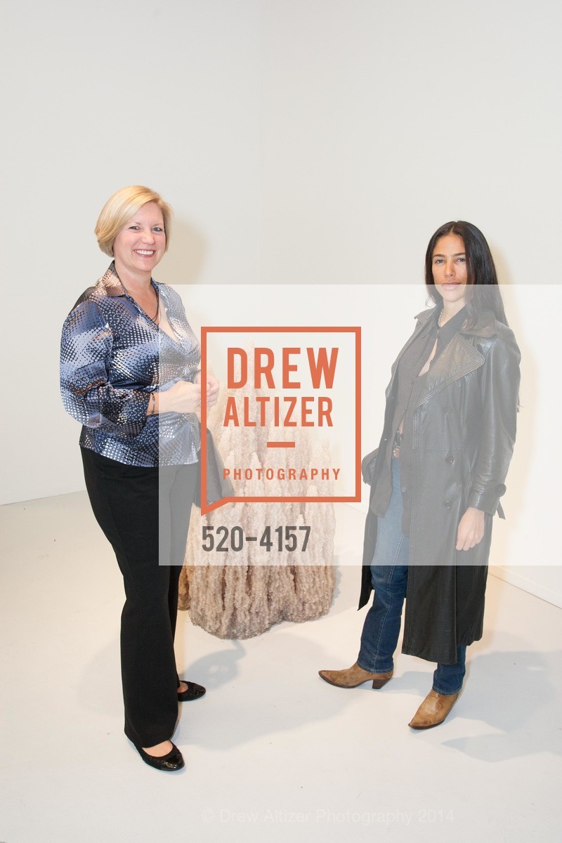 Dania Duke, Corinne Madigan, PACE GALLERY, Menlo Park Presents Tara Donovan's Exhibit, US, May 21st, 2014, Photo #520-4157 Dania Duke, Corinne Madigan, Photo #520-4157