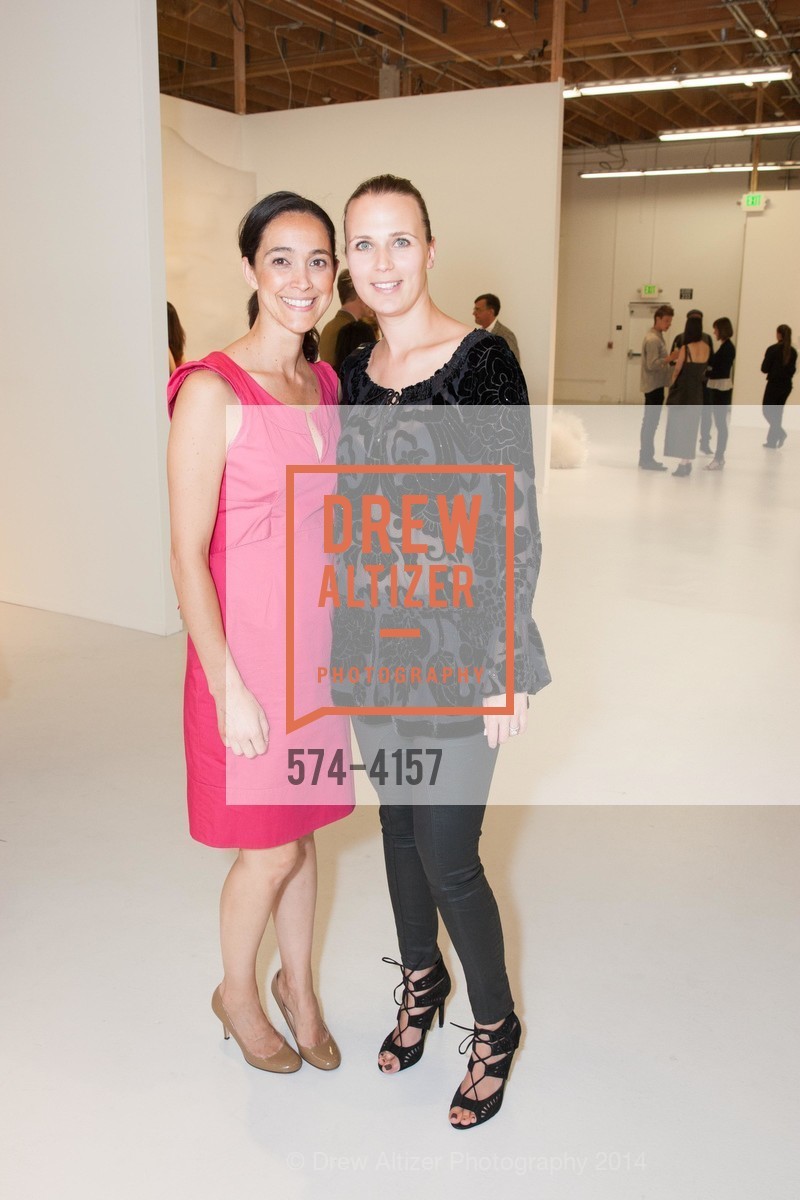 Melissa Miranda, Karina Sobieski, PACE GALLERY, Menlo Park Presents Tara Donovan's Exhibit, US, May 21st, 2014, Photo #574-4157 Melissa Miranda, Karina Sobieski, Photo #574-4157