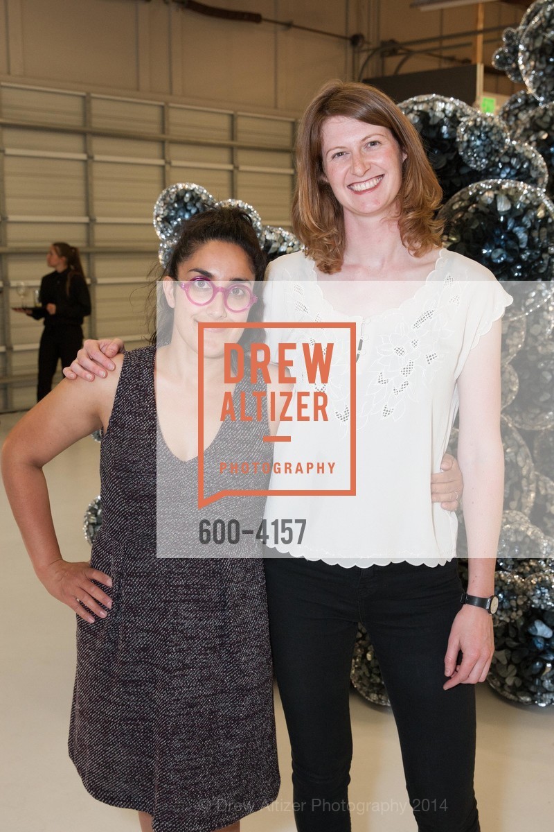 Maysha Mohamedi, Sarah Hotchkiss, PACE GALLERY, Menlo Park Presents Tara Donovan's Exhibit, US, May 21st, 2014, Photo #600-4157 Maysha Mohamedi, Sarah Hotchkiss, Photo #600-4157