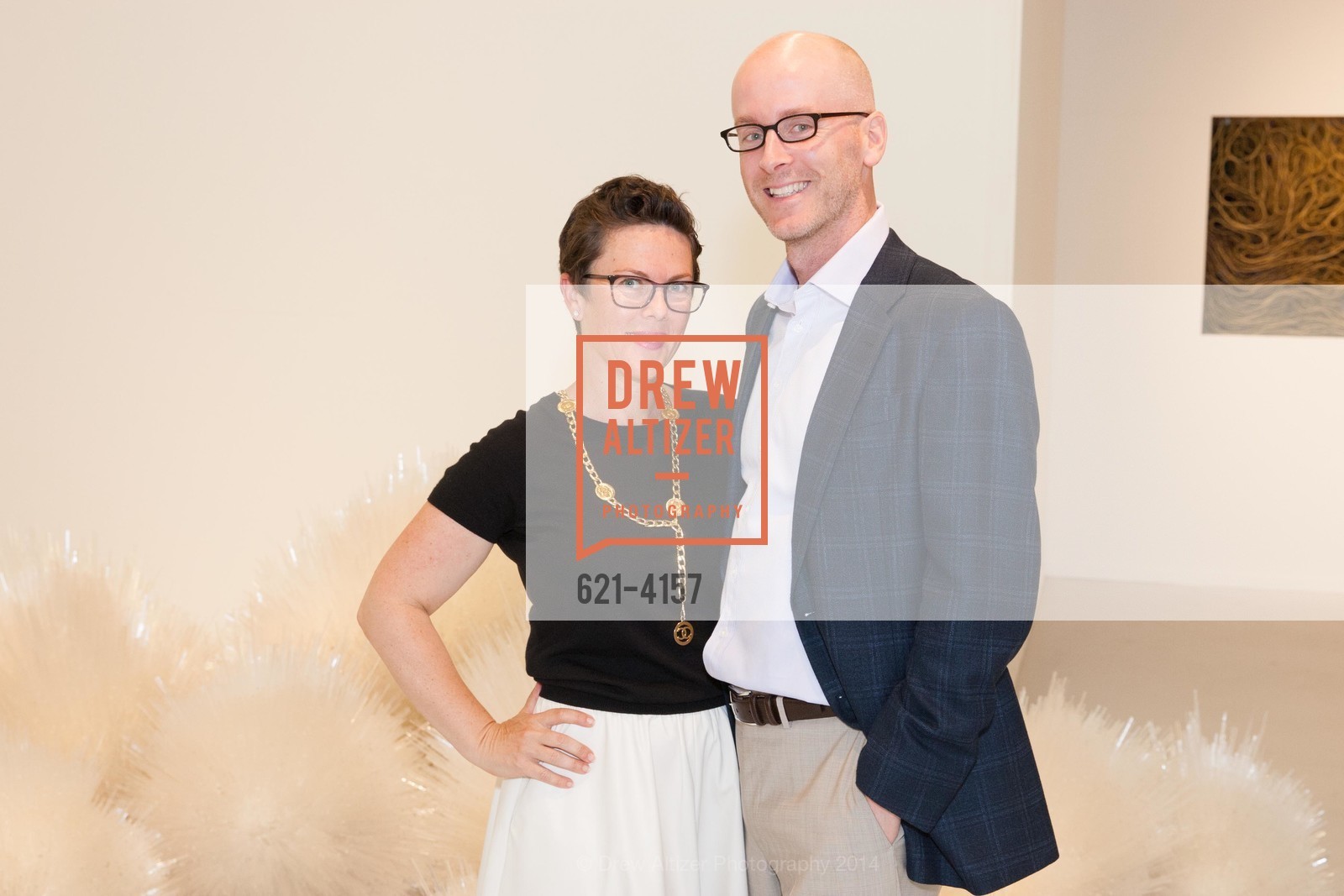 Leslie Harris, Wait Harris, PACE GALLERY, Menlo Park Presents Tara Donovan's Exhibit, US, May 21st, 2014, Photo #621-4157 Leslie Harris, Wait Harris, Photo #621-4157
