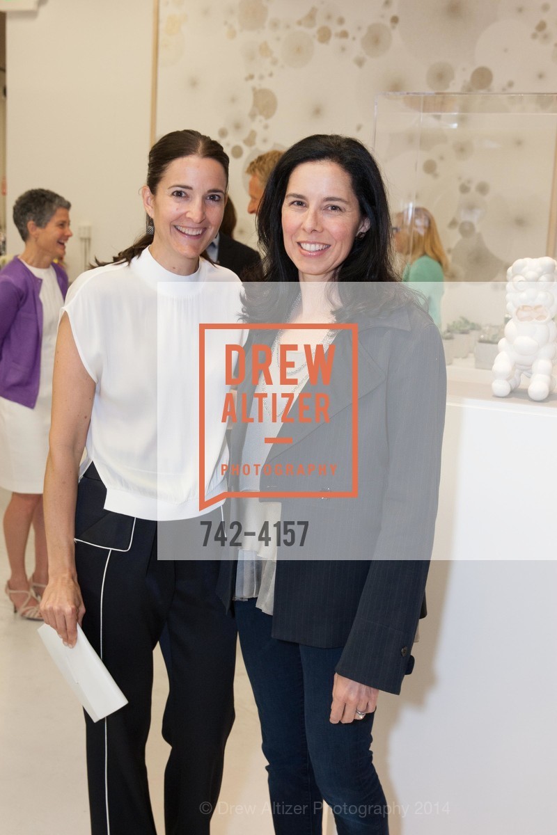 BJ Topol, Deborah Schaffer, PACE GALLERY, Menlo Park Presents Tara Donovan's Exhibit, US, May 21st, 2014, Photo #742-4157 BJ Topol, Deborah Schaffer, Photo #742-4157