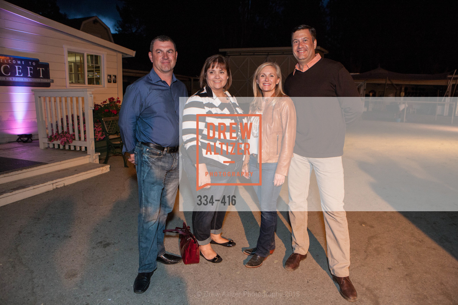 Declan Sheedy, Suzie Sheedy, Angela Espinosa, Miguel Espinosa, Children's Health Council Presents Rocktoberfest, National Center For Equine Facilitated Therapy. National Center For Equine Facilitated Therapy, . 880 Runnymede Rd, October 15th, 2015, Photo #334-416 Declan Sheedy, Suzie Sheedy, Angela Espinosa, Miguel Espinosa, Photo #334-416