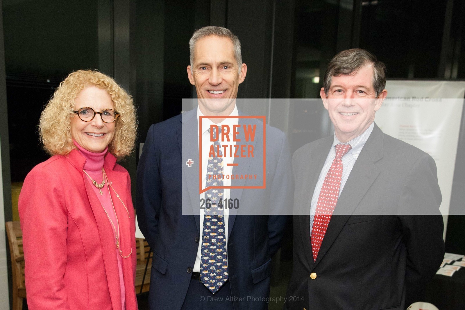Sarah Earley, Mark Cloutier, Anthony Earley, 2015 RED CROSS Philanthropic CEO of the Year Reception, US, November 21st, 2014, Photo #26-4160 Sarah Earley, Mark Cloutier, Anthony Earley, Photo #26-4160