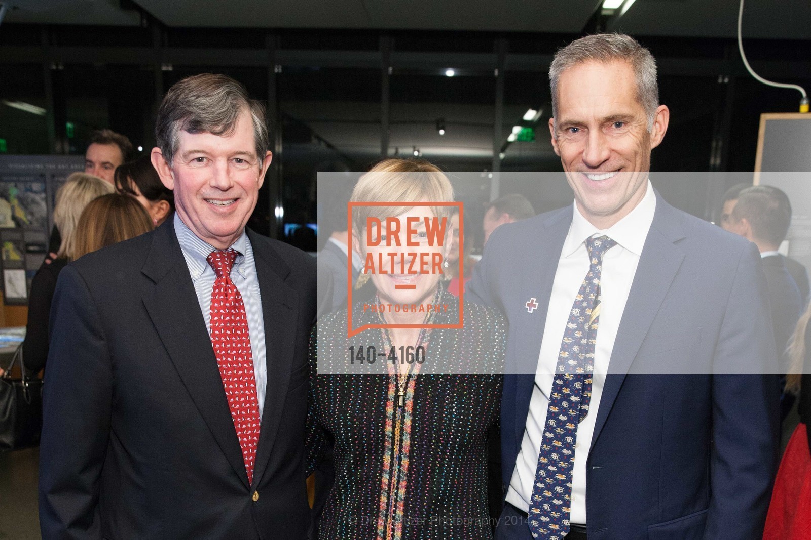 Anthony Earley, Paula Downey, Mark Cloutier, 2015 RED CROSS Philanthropic CEO of the Year Reception, US, November 21st, 2014, Photo #140-4160 Anthony Earley, Paula Downey, Mark Cloutier, Photo #140-4160