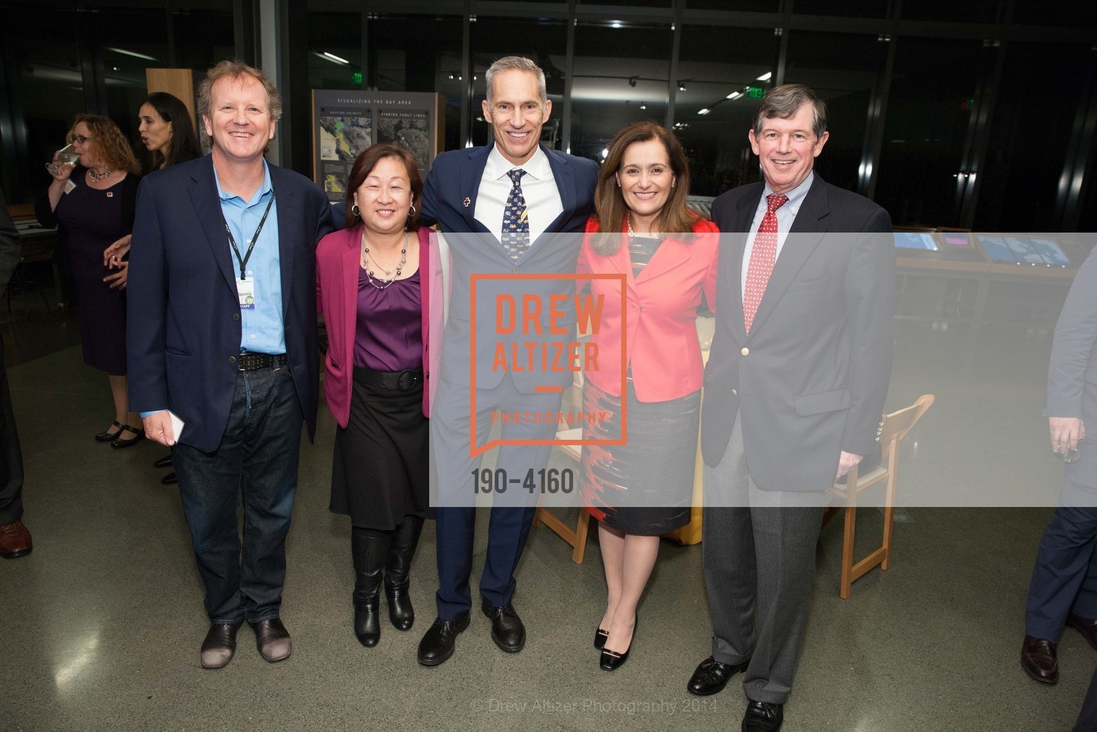 Dr. Dennis Bartels, Wendy Fukamaki, Mark Cloutier, Geisha Williams, Anthony Earley, Photo #190-4160