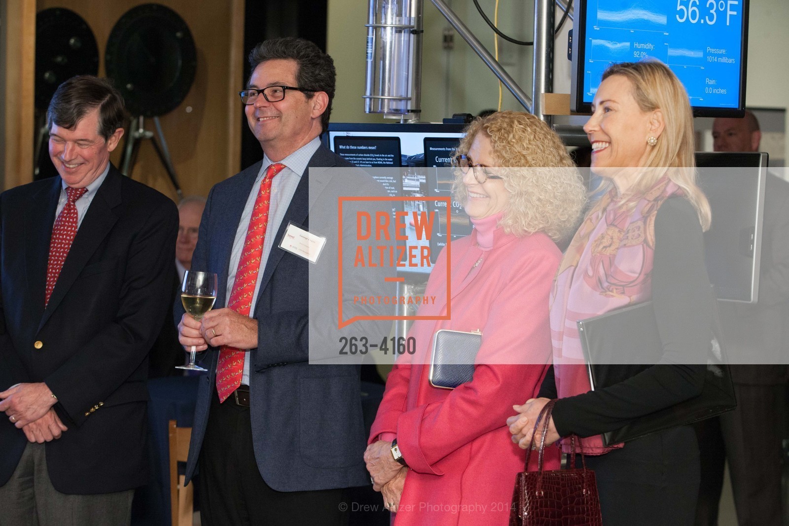 Anthony Earley, George Cogan, Sarah Earley, Carolyn Mehran, Photo #263-4160