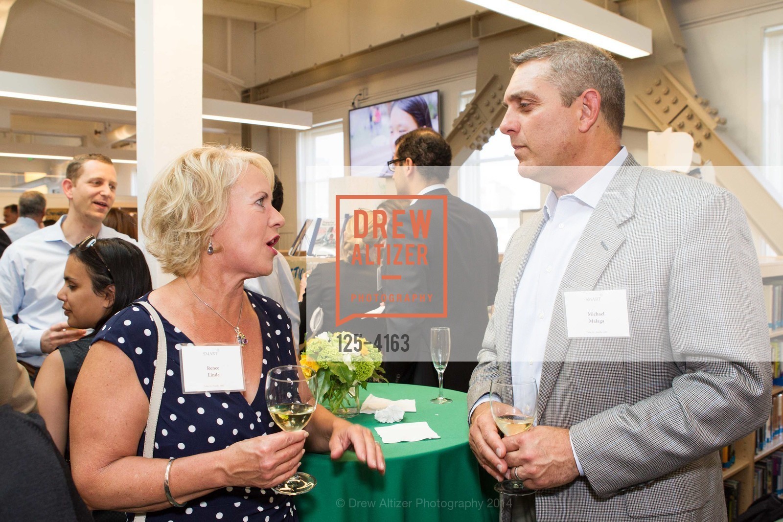 Renee Linde, Michael Malaga, 6th Annual SMART GOES TO COLLEGE Dinner, US, May 1st, 2014, Photo #125-4163 Renee Linde, Michael Malaga, Photo #125-4163