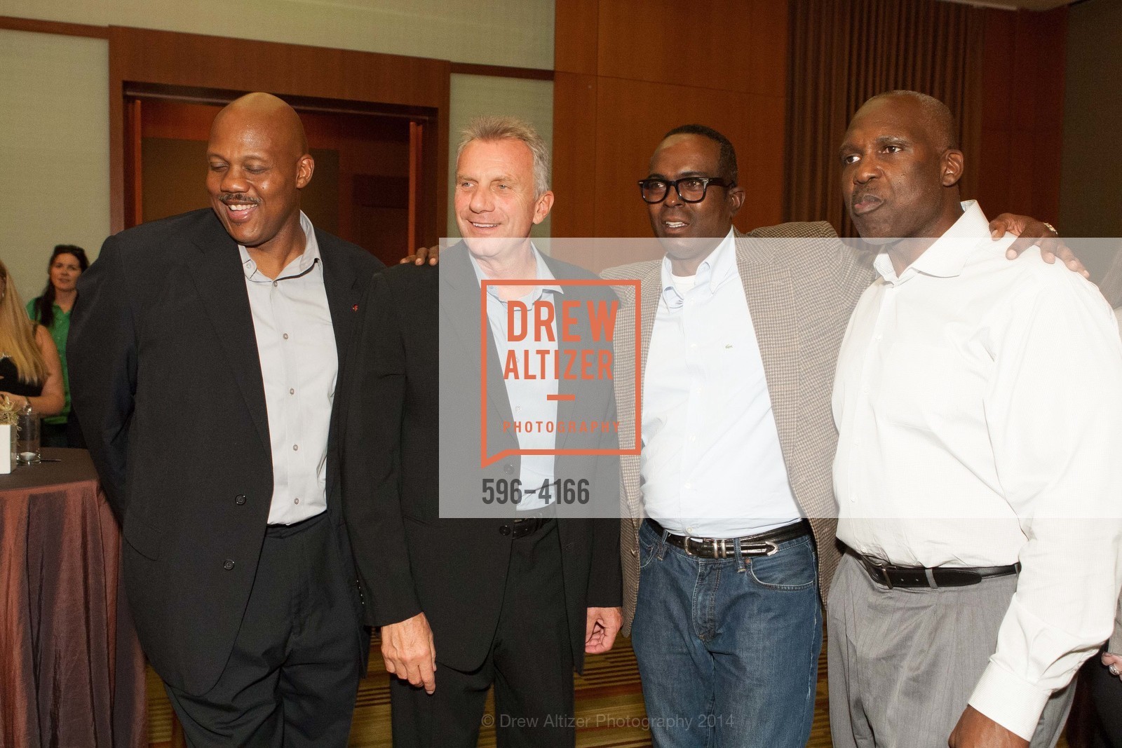 Dennis Brown, Joe Montana, Willie Harper, Guy McIntyre, LEVI'S "Key to the Stadium" Collection by JENNIFER MONTANA DESIGNS, US, August 21st, 2014, Photo #596-4166 Dennis Brown, Joe Montana, Willie Harper, Guy McIntyre, Photo #596-4166