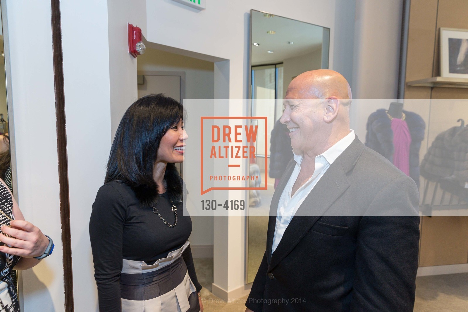 Shelley Cramer, Carmen Marc Valvo, 2014 BAAA Benefit & Fashion Show Launch Party with Carmen Marc Valvo at SAKS FIFTH AVENUE, US, June 26th, 2014, Photo #130-4169 Shelley Cramer, Carmen Marc Valvo, Photo #130-4169