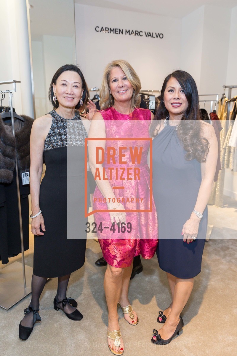 Iris Chan, Karen Cakebread, Sharon Seto, 2014 BAAA Benefit & Fashion Show Launch Party with Carmen Marc Valvo at SAKS FIFTH AVENUE, US, June 26th, 2014, Photo #324-4169 Iris Chan, Karen Cakebread, Sharon Seto, Photo #324-4169