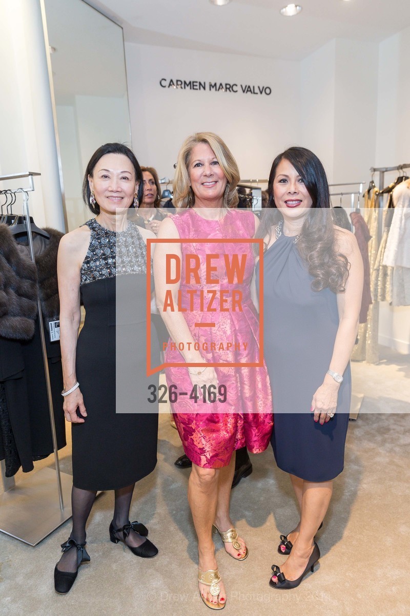 Iris Chan, Karen Cakebread, Sharon Seto, 2014 BAAA Benefit & Fashion Show Launch Party with Carmen Marc Valvo at SAKS FIFTH AVENUE, US, June 26th, 2014, Photo #326-4169 Iris Chan, Karen Cakebread, Sharon Seto, Photo #326-4169