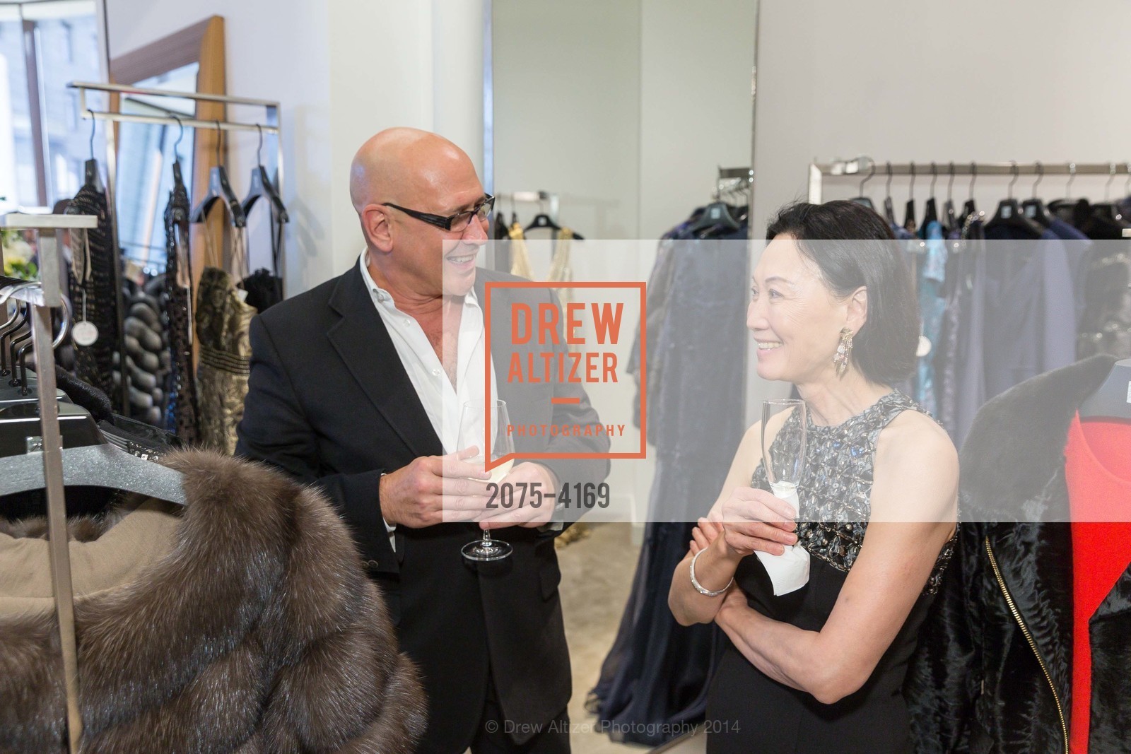 Carmen Marc Valvo, Iris Chan, 2014 BAAA Benefit & Fashion Show Launch Party with Carmen Marc Valvo at SAKS FIFTH AVENUE, US, June 26th, 2014, Photo #2075-4169 Carmen Marc Valvo, Iris Chan, Photo #2075-4169