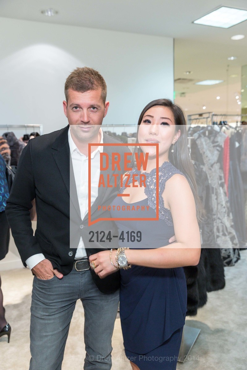 Antoine Crumeyrolle, Angellica Yi, 2014 BAAA Benefit & Fashion Show Launch Party with Carmen Marc Valvo at SAKS FIFTH AVENUE, US, June 26th, 2014, Photo #2124-4169 Antoine Crumeyrolle, Angellica Yi, Photo #2124-4169