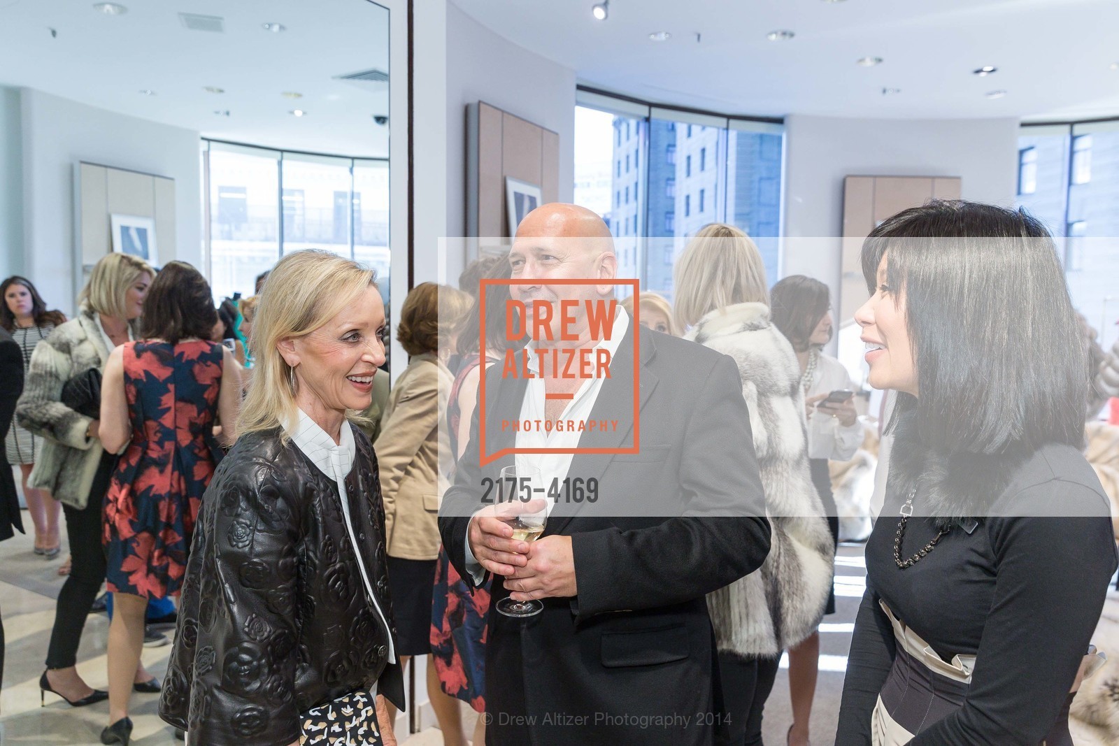 Barbara Brown, Carmen Marc Valvo, Shelley Cramer, 2014 BAAA Benefit & Fashion Show Launch Party with Carmen Marc Valvo at SAKS FIFTH AVENUE, US, June 26th, 2014, Photo #2175-4169 Barbara Brown, Carmen Marc Valvo, Shelley Cramer, Photo #2175-4169