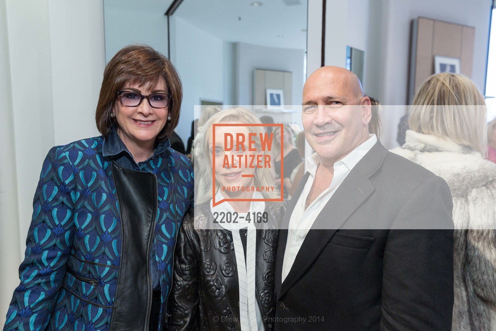 Elizabeth Carr, Barbara Brown, Carmen Marc Valvo, 2014 BAAA Benefit & Fashion Show Launch Party with Carmen Marc Valvo at SAKS FIFTH AVENUE, US, June 26th, 2014, Photo #2202-4169 Elizabeth Carr, Barbara Brown, Carmen Marc Valvo, Photo #2202-4169