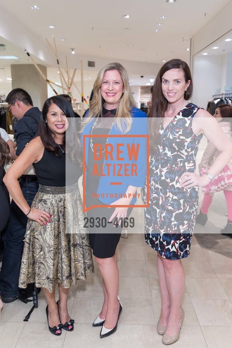 Sharon Seto, Maggie Hazelrig, Kristin Sprincin, 2014 BAAA Benefit & Fashion Show Launch Party with Carmen Marc Valvo at SAKS FIFTH AVENUE, US, June 26th, 2014, Photo #2930-4169 Sharon Seto, Maggie Hazelrig, Kristin Sprincin, Photo #2930-4169