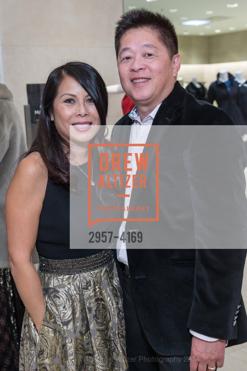 Sharon Seto, David Seto, 2014 BAAA Benefit & Fashion Show Launch Party with Carmen Marc Valvo at SAKS FIFTH AVENUE, US, June 26th, 2014, Photo #2957-4169 Sharon Seto, David Seto, Photo #2957-4169