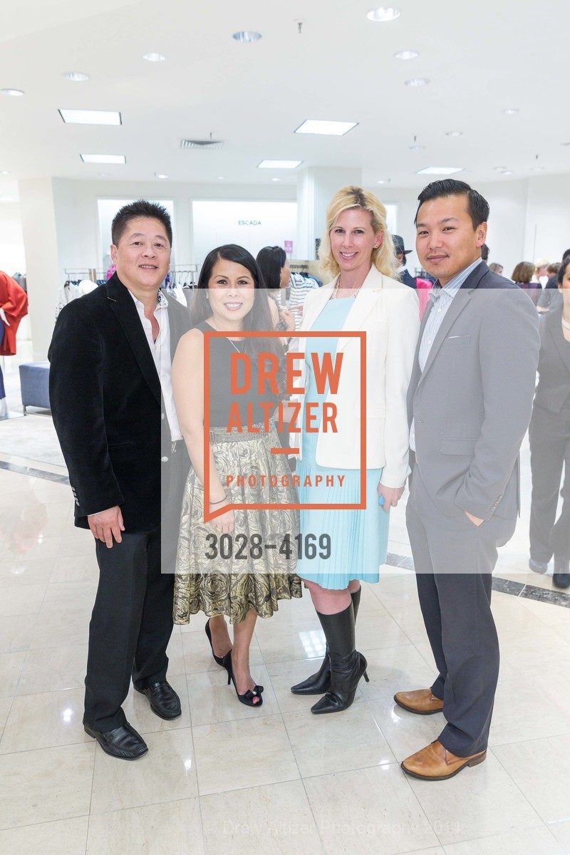 David Seto, Sharon Seto, Chantal Anderson, Daniel Oh, 2014 BAAA Benefit & Fashion Show Launch Party with Carmen Marc Valvo at SAKS FIFTH AVENUE, US, June 26th, 2014, Photo #3028-4169 David Seto, Sharon Seto, Chantal Anderson, Daniel Oh, Photo #3028-4169