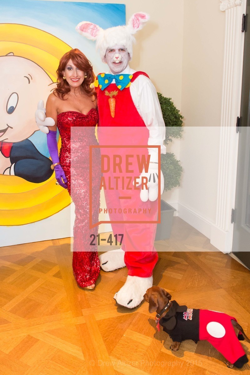 Toni Wolfson, Bob Federighi, Wolfson-Federighi Cartoon Costume Party, Private Residence. 737 Bay Road, October 24th, 2015,Drew Altizer, Drew Altizer Photography, full-service agency, private events, San Francisco photographer, photographer california