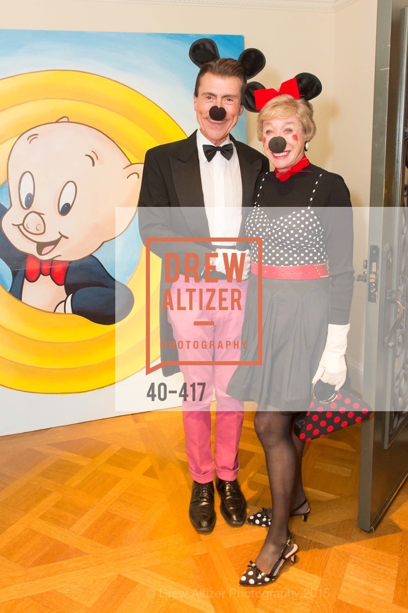 Robert Beadle, Maria Pitcairn, Wolfson-Federighi Cartoon Costume Party, Private Residence. 737 Bay Road, October 24th, 2015,Drew Altizer, Drew Altizer Photography, full-service agency, private events, San Francisco photographer, photographer california