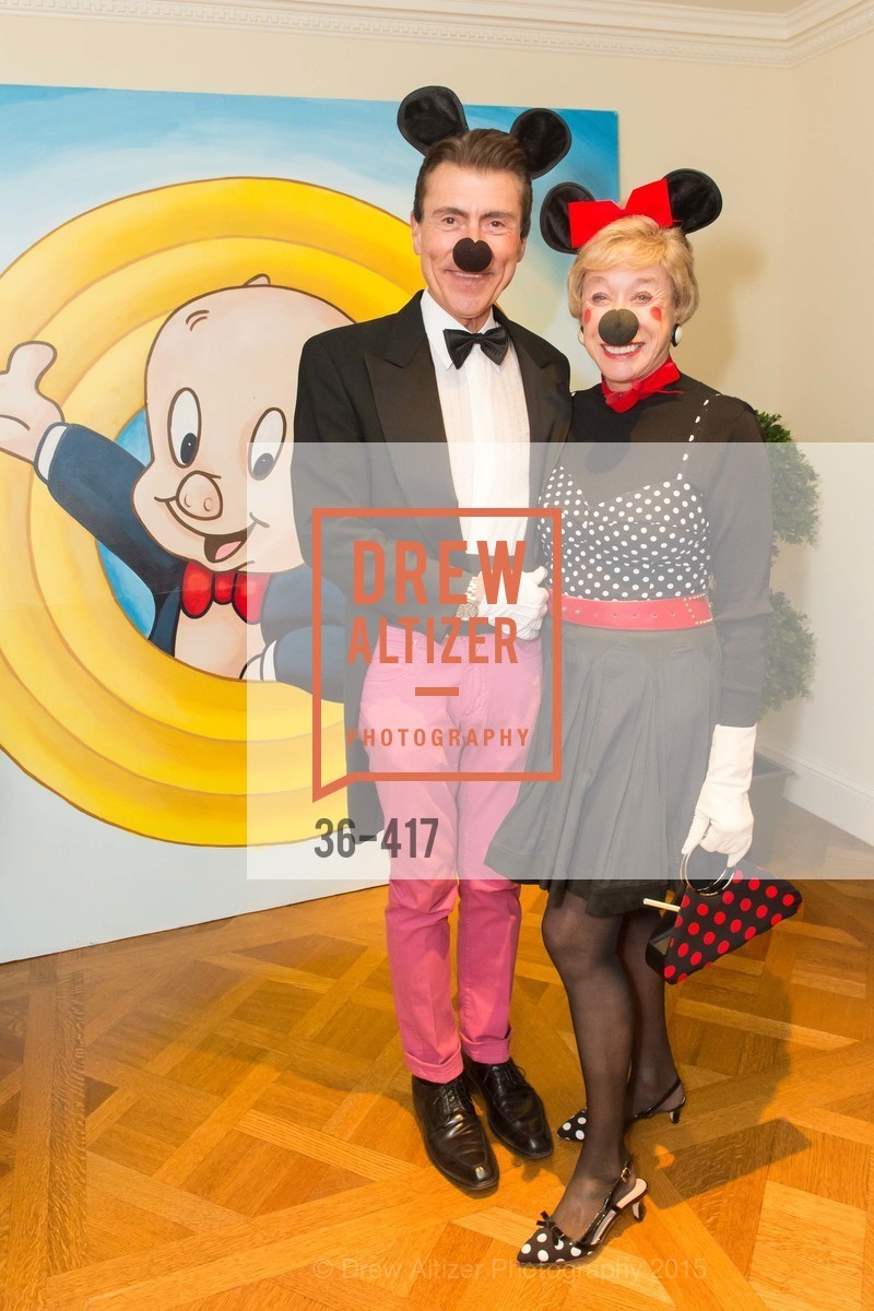 Robert Beadle, Maria Pitcairn, Wolfson-Federighi Cartoon Costume Party, Private Residence. 737 Bay Road, October 24th, 2015,Drew Altizer, Drew Altizer Photography, full-service agency, private events, San Francisco photographer, photographer california