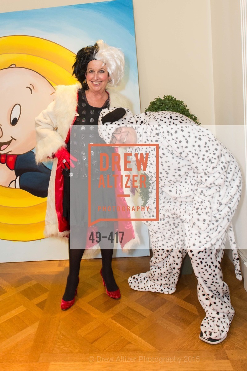 Karen Kubin, Gary Garabedian, Wolfson-Federighi Cartoon Costume Party, Private Residence. 737 Bay Road, October 24th, 2015,Drew Altizer, Drew Altizer Photography, full-service agency, private events, San Francisco photographer, photographer california