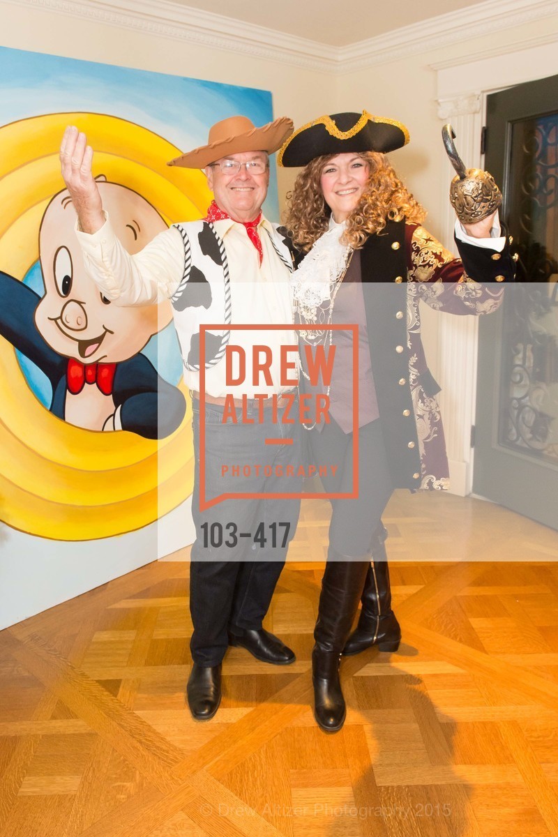 Jim Malott, Susan Malott, Wolfson-Federighi Cartoon Costume Party, Private Residence. Private Residence, . 737 Bay Road, October 24th, 2015, Photo #103-417 Jim Malott, Susan Malott, Photo #103-417