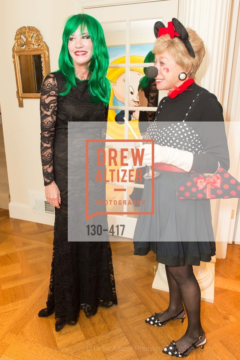 Mary Poland, Maria Pitcairn, Wolfson-Federighi Cartoon Costume Party, Private Residence. 737 Bay Road, October 24th, 2015,Drew Altizer, Drew Altizer Photography, full-service agency, private events, San Francisco photographer, photographer california