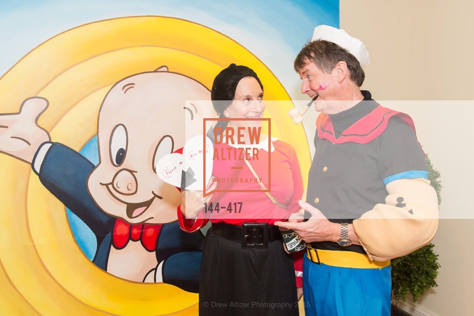 Debby Sagues, Paul Sagues, Wolfson-Federighi Cartoon Costume Party, Private Residence. 737 Bay Road, October 24th, 2015