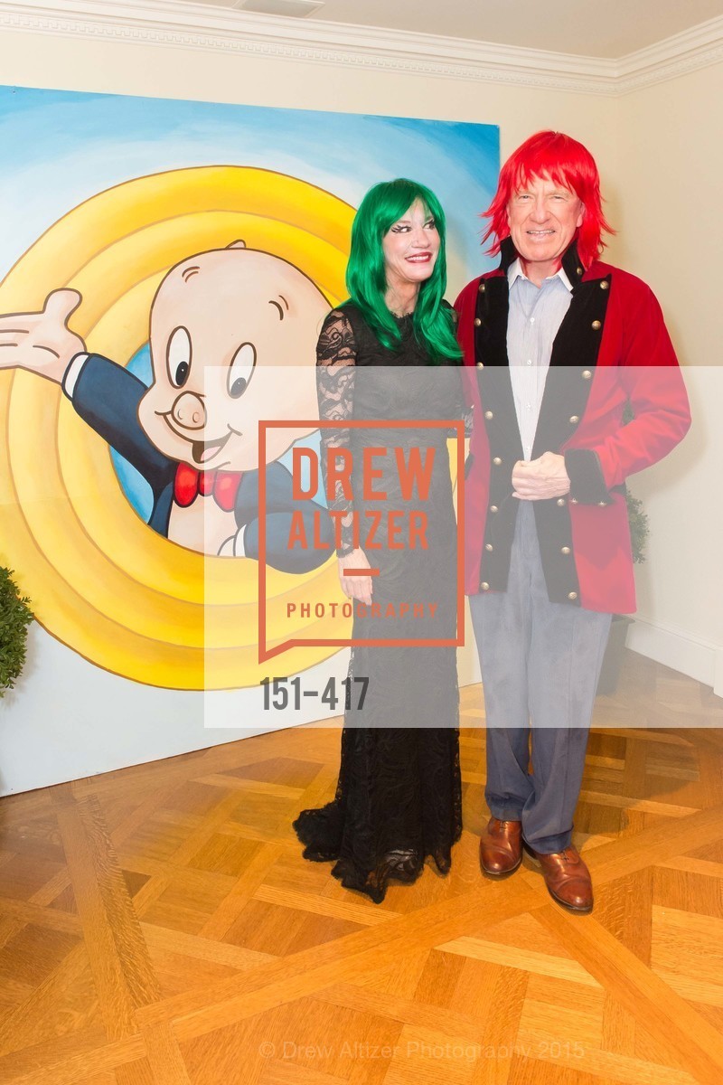 Mary Poland, Bill Poland, Wolfson-Federighi Cartoon Costume Party, Private Residence. 737 Bay Road, October 24th, 2015,Drew Altizer, Drew Altizer Photography, full-service event agency, private events, San Francisco photographer, photographer California