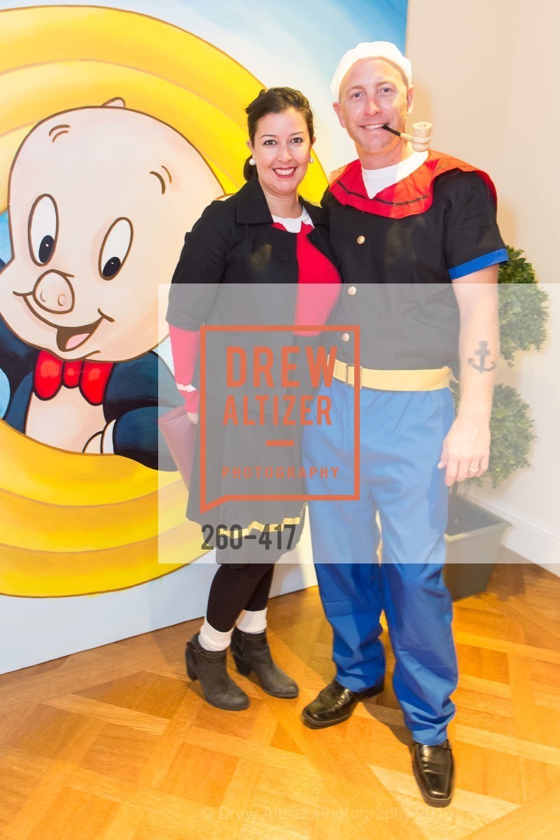 Nikki Tamboury, David Tamboury, Wolfson-Federighi Cartoon Costume Party, Private Residence. 737 Bay Road, October 24th, 2015,Drew Altizer, Drew Altizer Photography, full-service agency, private events, San Francisco photographer, photographer california