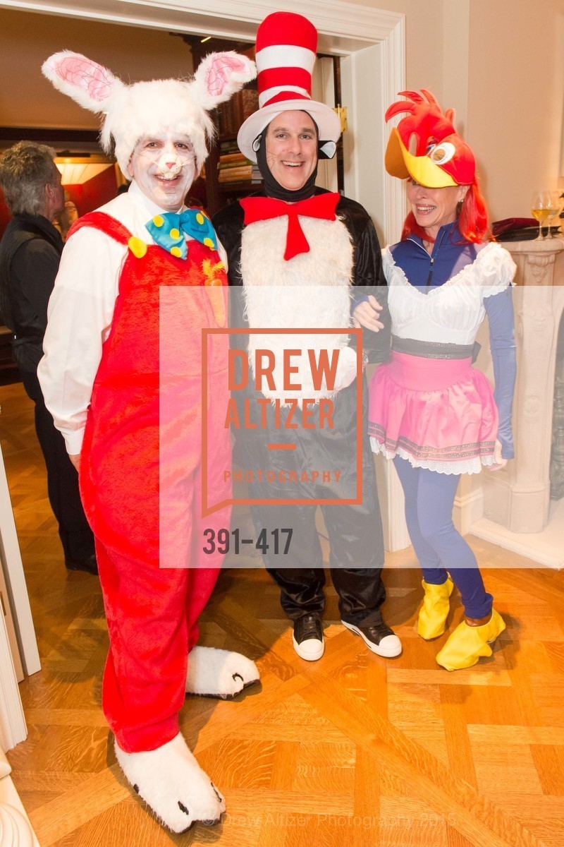 Bob Federighi, Gregory Malin, Sheila Nemer, Wolfson-Federighi Cartoon Costume Party, Private Residence. Private Residence, . 737 Bay Road, October 24th, 2015, Photo #391-417 Bob Federighi, Gregory Malin, Sheila Nemer, Photo #391-417