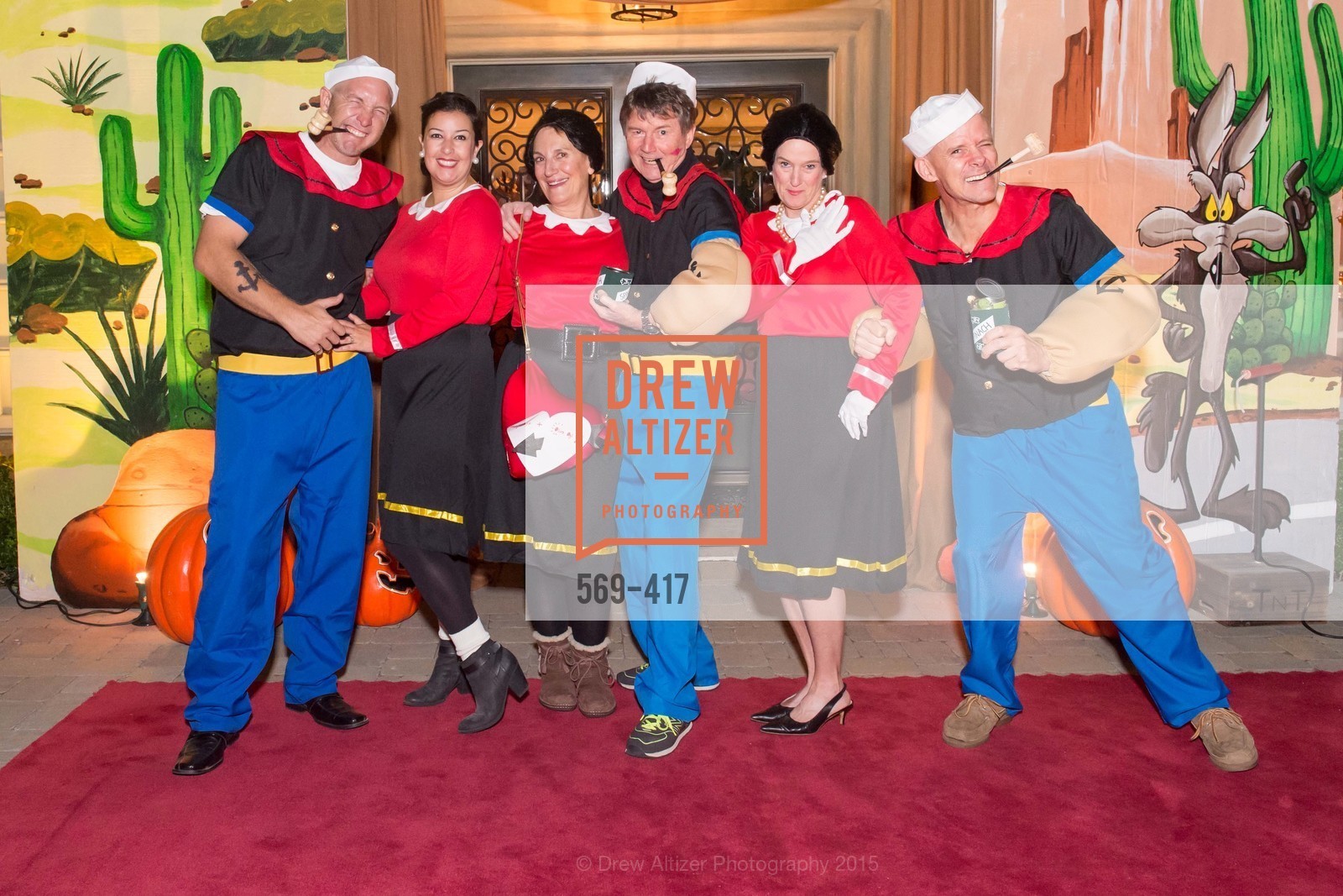 David Tamboury, Nikki Tamboury, Debby Sagues, Paul Sagues, Ann Slucky, Andy Slucky, Wolfson-Federighi Cartoon Costume Party, Private Residence. 737 Bay Road, October 24th, 2015,Drew Altizer, Drew Altizer Photography, full-service event agency, private events, San Francisco photographer, photographer California