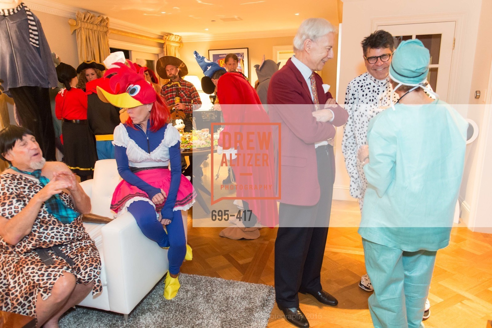 Harold Blajwas, Sheila Nemer, Robert Girard, Gary Garabedian, Wolfson-Federighi Cartoon Costume Party, Private Residence. 737 Bay Road, October 24th, 2015,Drew Altizer, Drew Altizer Photography, full-service agency, private events, San Francisco photographer, photographer california
