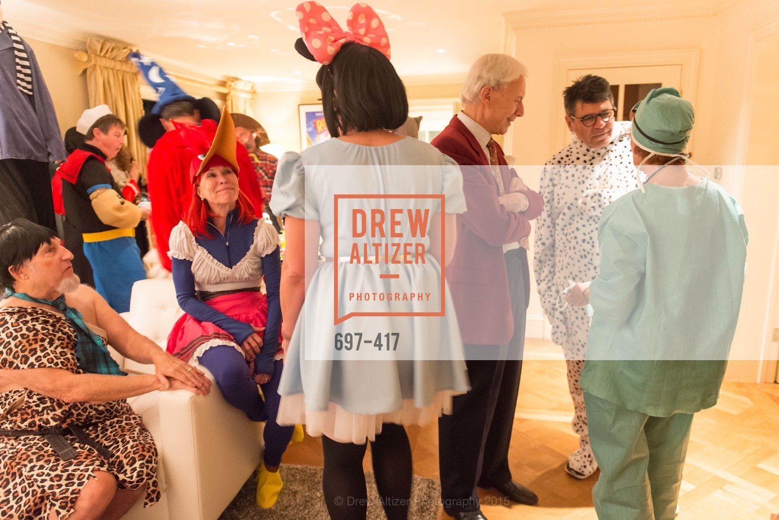 Harold Blajwas, Sheila Nemer, Robert Girard, Gary Garabedian, Wolfson-Federighi Cartoon Costume Party, Private Residence. 737 Bay Road, October 24th, 2015,Drew Altizer, Drew Altizer Photography, full-service agency, private events, San Francisco photographer, photographer california